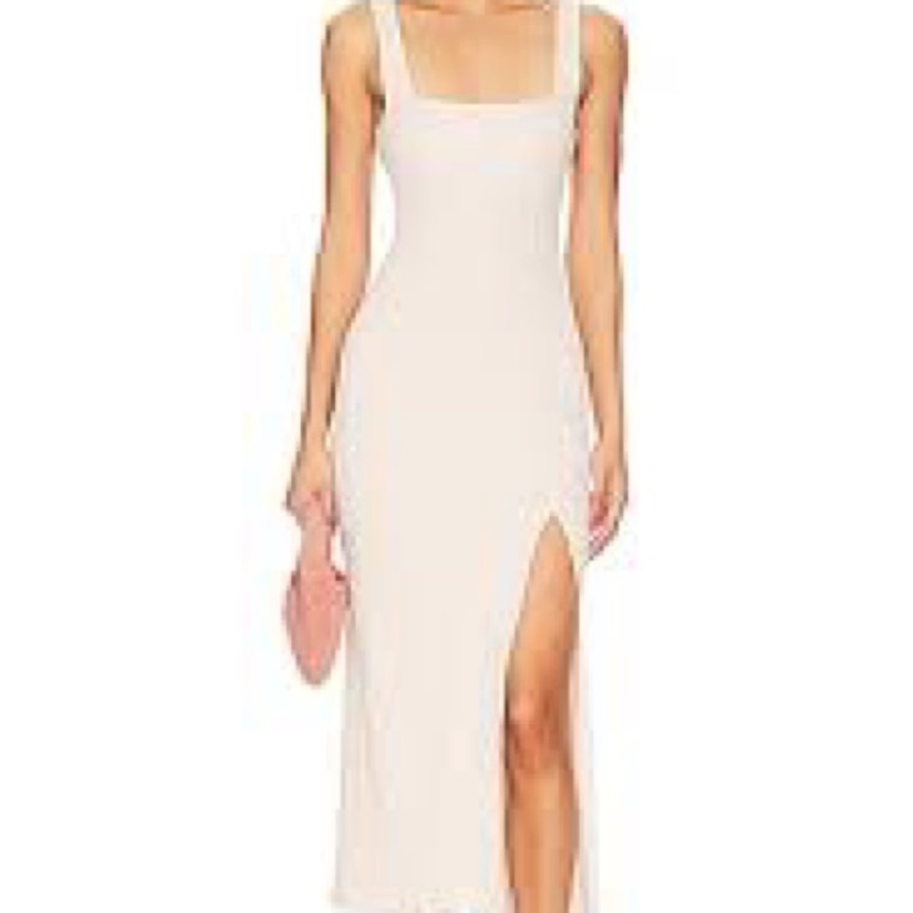 Anthropology L*Space Beige Bodycon Dress - Picture 8 of 10